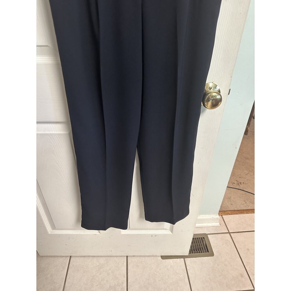 2 Pair Bernard Zins Pants Wool 4 Small France Black 26x26 VNT 90s Cerruti 1881 - Picture 11 of 14